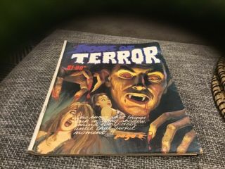Vintage Gredown Australian Horror Comic Spooks Of Terror Newton Murray Era