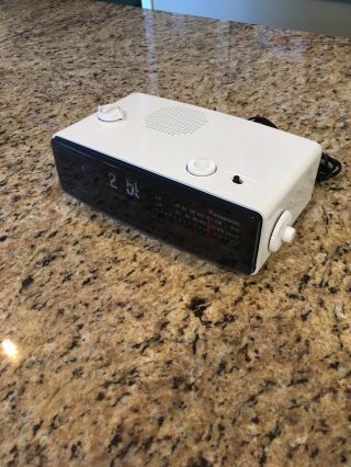 Vintage Panasonic Rc - 6030 Flip Clock Radio