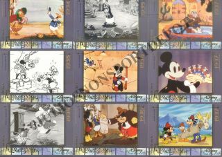 Disney Treasures 2 2004 Upper Deck Donald Duck Filmography Insert Card Set 45 Dy
