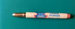 Vintage Dennis Hybrids Advertising Bullet Pencil Windfall Indiana