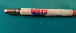 Vintage Dennis Hybrids Advertising Bullet Pencil Windfall Indiana 2