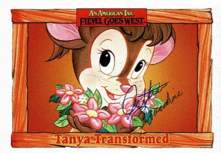 Cathy Cavadini - An American Tail: Fievel Goes West Autograph Trading Card
