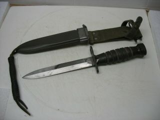 Vintage Wwii U.  S.  Army Knife (imperial) - Very Good Plus