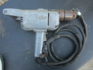 Vintage Thor 1/2 Inch Electric Drill With Chuck,  Key - Great Aluminum Body