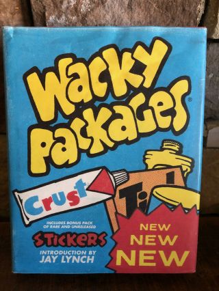 Wacky Packages Topps 2010 Book Includes Pack Of Rare Unreleased Sticker