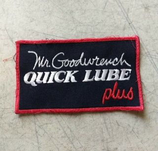 Mr.  Goodwrench Quick Lube Plus Work Shirt Patch