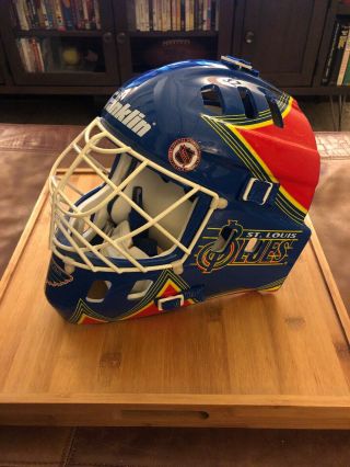 Vintage St.  Louis Blues Franklin Full Size Nhl Hockey Goalie Mask