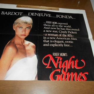 Cindy Pickett an American actress Hand Signed 27 x 41 Movie Poster 