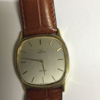 Omega De Ville Polshorloge Unisex 1970s - 1980s Vintage Watch.  1365 Movement