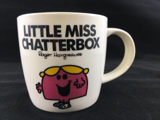 Little Miss Chatterbox Roger Hargreaves Chorion Wild & Wolf 2009 Coffee Mug Cup