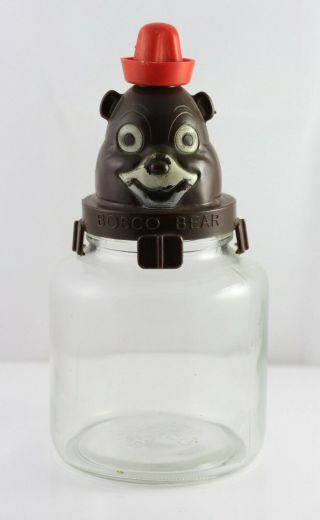 Vintage,  Bosco Bear Chocolate Syrup Bank,  One Owner