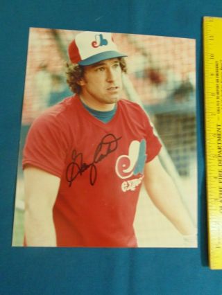 Gary Carter Autograph Photo - Hof Mlb Signature Picture Montreal Expos