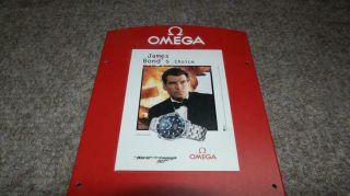 Omega Watch Advertising Store Sign For James Bond 