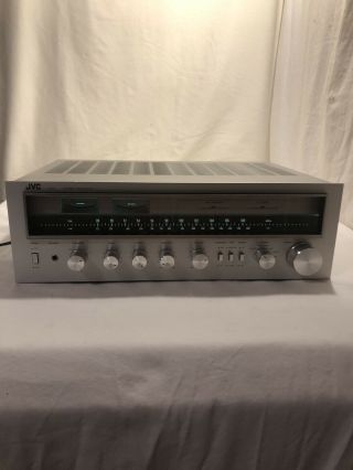 Vintage Jvc R - S7 Am/fm Stereo Receiver Silver Japan Tuner Amplifier Euc