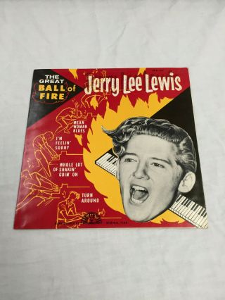 Jerry Lee Lewis - Epa 107 - The Great Ball Of Fire - Pic Sleeve Only Ps