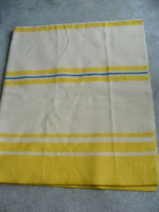Vintage Orrlaskan 100 Wool Blanket 87”x76” The Orr Felt & Blanket Co