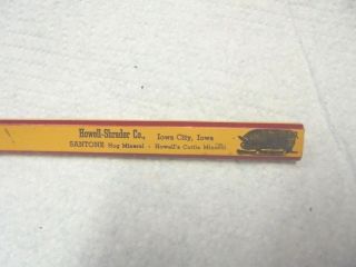 wooden pencil howell shrader santone hog mineral iowa city howell ' s cattle 3