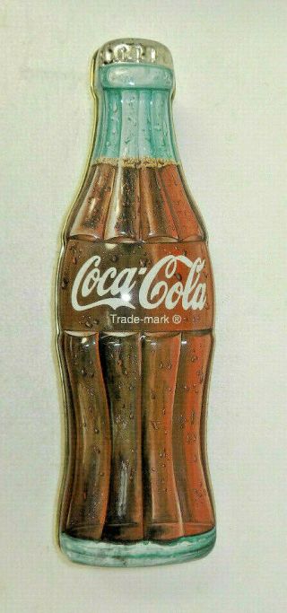 Coca Cola Classic Bottle Shaped Metal Box