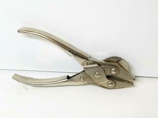 Vintage Sargent Co.  6 1/2 " Parallel Jaw Pliers /wire Cutters/bernard Type - Usa