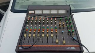 Vintage Tascam Model M - 30 Audio Mixer Console 8 - Channel Unit