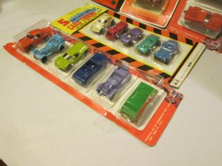 Tootsietoy Jam Pac ' s and others.  5 Packs 3