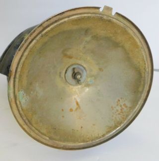 Vintage Justrite Carbide Lamp Miner Headlamp Coal Mining Light with Hat 3
