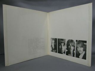 THE BEATLES - White Album from 1968 UK 1st Mono double LP Apple 2