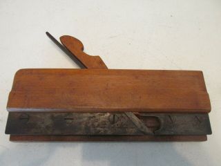 Antique Vintage Oak Woodworking Molding Wood Plane Tool 7/8 Inch