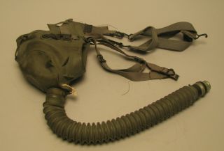 Wwii Army Air Force Type A - 9 Short Oxygen Mask 1942 Pilot Aaf