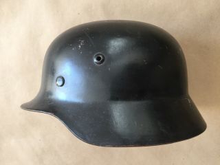 Ww2 German Army Helmet,  W/ Liner (painted)