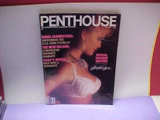 Set Of Penthouse Magazines 1990.  Good To.  Jan - Dec -.  12 Mag.