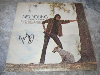 Neil Young With Crazy Horse.  Everybody Knows This Is Nowhere - 12 " Record Lp