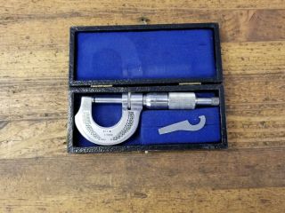 Vintage German Micrometer Precision Measuring Tools • Machinist Ruler Gauge ☆
