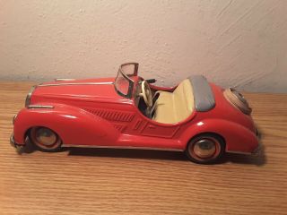 Vintage  Distler  2323 Wind Up Toy Car