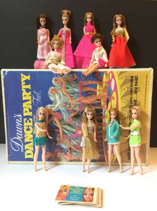 Vintage Topper Dawn Doll,  Fancy Feet,  Longlocks,  HHT Dawn,  Dance Party 3