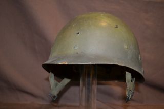 Wwii American Paratrooper Us Airborne M - 1 Capac Helmet Liner With A Straps Ww2