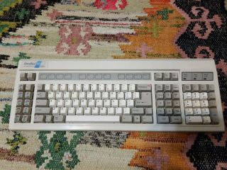 Vintage Omnikey Plus Northgate Keyboard Mechanical Clicky White Alps Ps/2