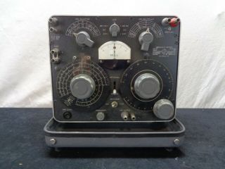 Vintage General Radio Co.  Type 1650 - A Impedance Bridge (hkpbulk)