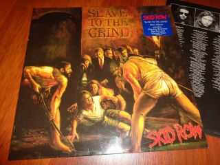Skid Row ‎– Slave To The Grind.  Org,  1991.  In.  Very Rare
