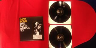 David Bowie Live Santa Monica 72 Vinyl Record