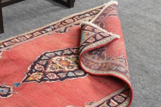 3x4 Vintage Oriental Wool Handmade Traditional Carpet Floral Farmhouse Area Rug 3