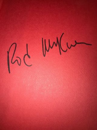 SIGNED Rod McKuen Autographed Book Lonesome Cities 1968 Hand First Edition HC DJ 3