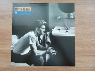 CHRIS ISAAK - Heart Shaped World 1991 Korea Orig Vinyl LP INSERT RARE No Barcode 2