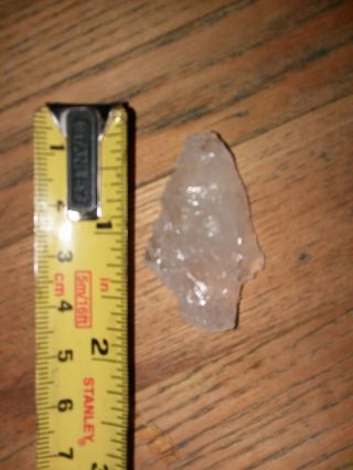 AUTHENTIC rare Crystal quartz Arrowhead/knife rare 2
