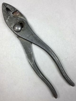 Vintage Pr206 Tool Kit Slip Joint Pliers 6 - 1/2 " Long Made In The Usa $4.  50 Ships
