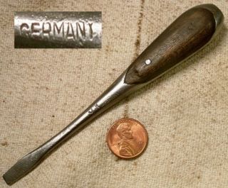 Vintage Small Perfect Handle Style Screwdriver Germany Tool Read