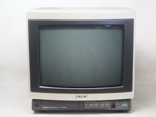 Vintage Sony Kv - 1370r 13 " Color Tv Gaming Television Great