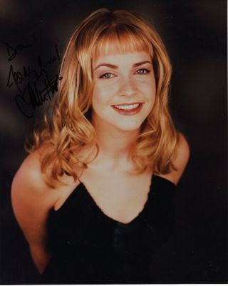 Melissa Joan Hart Autographed 8x10 Photo Sabrina The Teenage Witch
