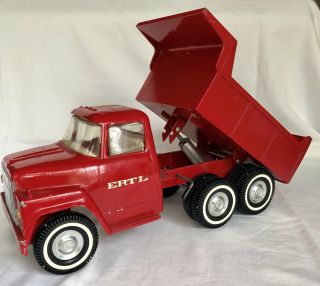 Vintage Ertl Ih International Harvester Dump Truck Toy Diecast Hydraulic