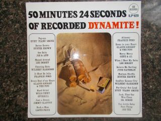 Ex Uk Sue Lp - Various Artists - " 50 Minutes 24 Seconds Of Recorded Dynamite "